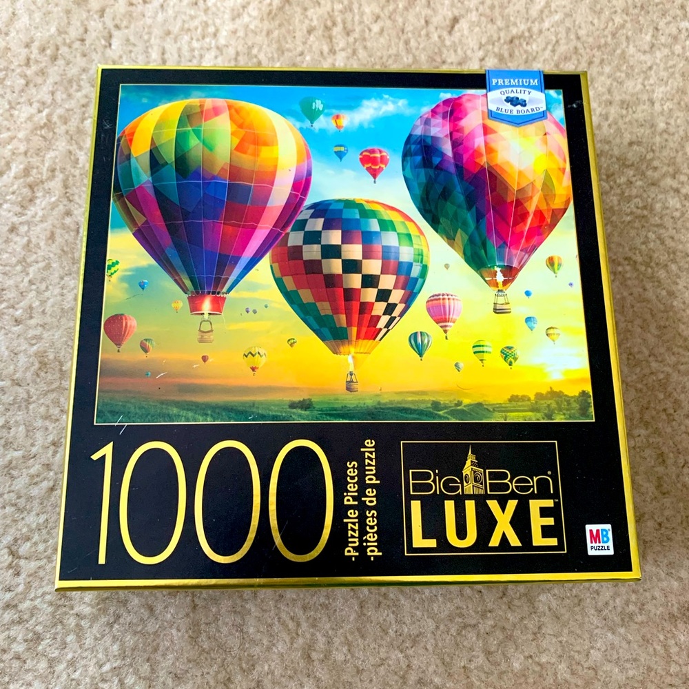 Big Ben 1000 Pc Hot Air Balloons Puzzle